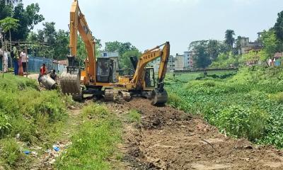 অবশেষে ইছামতী নদী খনন শুরু, উচ্ছ্বসিত নদীপাড়ের মানুষ