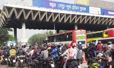 ২৪ ঘণ্টায় যমুনা সেতুতে ৪৯ হাজার যানবাহন পারাপার