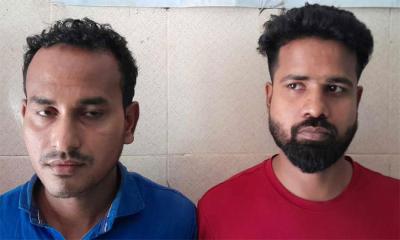 অবৈধভাবে ভারতে অনুপ্রবেশের চেষ্টাকালে ২ বাংলাদেশি আটক
