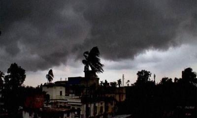 রাতে ৬ অঞ্চলে ৬০ কিলোমিটার বেগে ঝড়ের আশঙ্কা