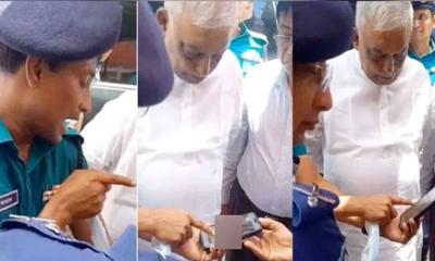 সেই পুলিশ কর্মকর্তা বরখাস্ত