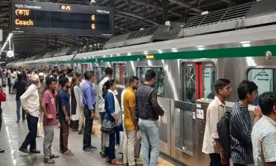 যাত্রী পরিবহনে মেট্রোরেলের নতুন রেকর্ড