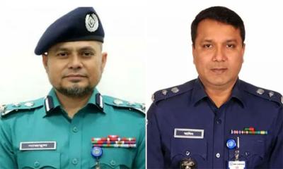 পুলিশ সার্ভিস অ্যাসোসিয়েশনের সভাপতি নাজমুল করিম, সম্পাদক আনিসুজ্জামান