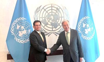 বাংলাদেশের প্রতি অবিচল সমর্থন ও সংহতি জাতিসংঘ মহাসচিবের