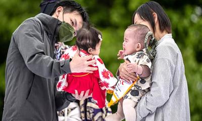 জাপানে টানা ১০ বছর শিশু জন্মের বার্ষিক হার কমছে