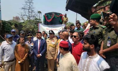 ঢাকা-নারায়ণগঞ্জ রুটে চালু হলো অত্যাধুনিক কমিউটার ট্রেন