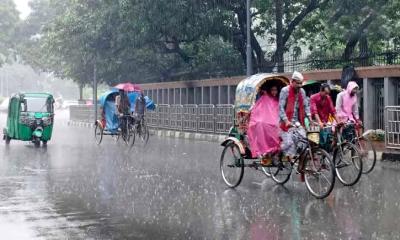শনিবার যেসব অঞ্চলে হতে পারে ভারী বৃষ্টি