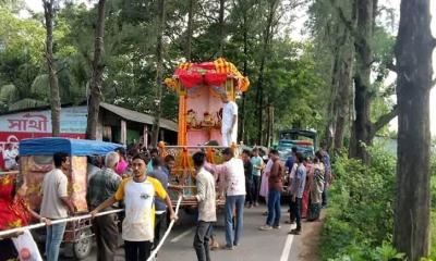 চট্টগ্রামের রথযাত্রায় বিদ্যুৎস্পৃষ্টে আহত ৮