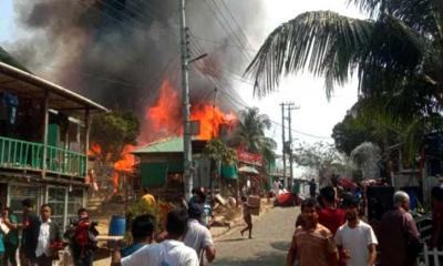 সাজেকে আগুন, পুড়ছে রিসোর্ট-কটেজ