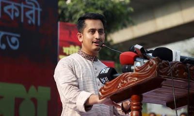 আ.লীগ নিষিদ্ধের কথা বললে সরকার পশ্চিমাদের দোহাই দেয় : সারজিস