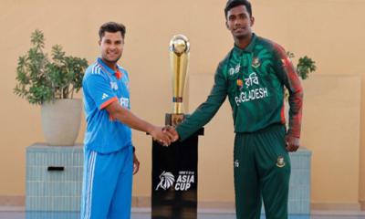 ভারতের বিপক্ষে ফাইনালে টস হেরে ব্যাটিংয়ে বাংলাদেশ