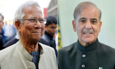 ড. ইউনূসকে ফোন করে পাকিস্তান সফরের আমন্ত্রণ জানালেন শেহবাজ