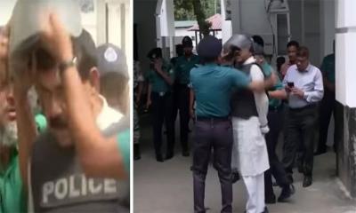 ট্রাইব্যুনালে মেজাজ হারালেন শাজাহান খান, ফেলে দিলেন হেলমেট