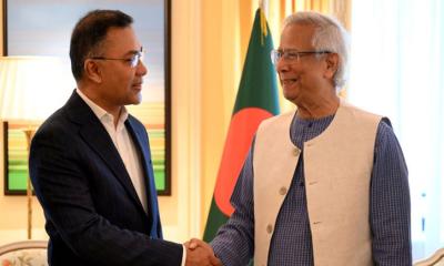 ড. ইউনূসকে ফুলেল শুভেচ্ছা তারেক রহমানের, কারণ কী