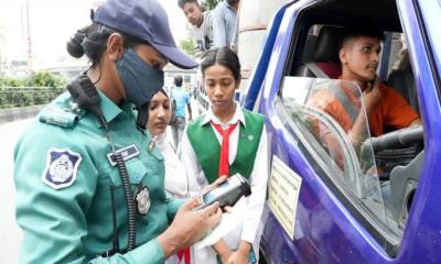 ট্রাফিক আইন লঙ্ঘন : ডিএমপির ১৬৩০ মামলা