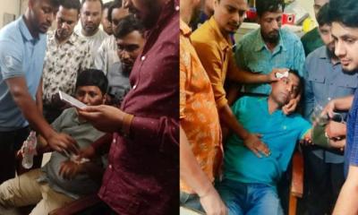সংঘর্ষ থামাতে গিয়ে হামলার শিকার ইউএনও-ওসি