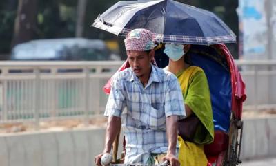 তাপপ্রবাহ অব্যাহত থাকতে পারে কোথাও কোথাও বৃষ্টির আভাস