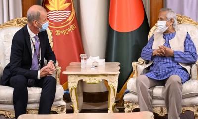 প্রধান উপদেষ্টার সঙ্গে বিশ্বব্যাংকের ভাইস প্রেসিডেন্টের সাক্ষাৎ