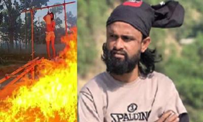 পেট্রল দিয়ে কনটেন্ট তৈরি করতে গিয়ে দগ্ধ আল-আমিনকে আনা হল ঢাকায়