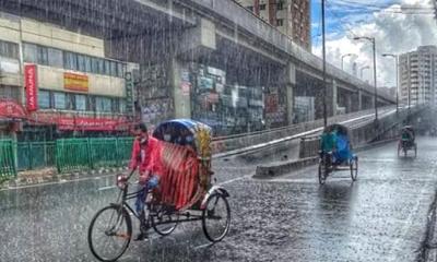 ভোর থেকে ঢাকায় ঝুম বৃষ্টি