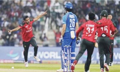 আফগানিস্তানকে হারিয়ে আশা বাঁচিয়ে রাখল বাংলাদেশ