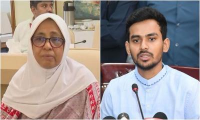 চিকিৎসার জন্য স্বাস্থ্য উপদেষ্টার সিঙ্গাপুর গমন, মানবিক হিসেবে দেখতে বললেন আসিফ মাহমুদ