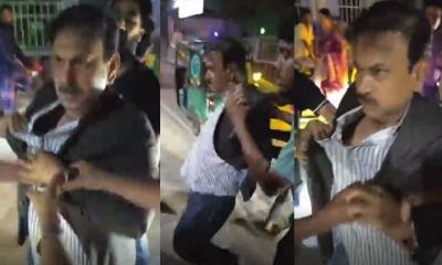জামিনে ছাড়া পেলে সাবেক এমপিকে জেলখানার সামনে থেকে ধরে আবার পুলিশে দিল ছাত্র-জনতা