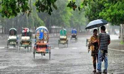 রাজধানীসহ দেশের যেসব এলাকায় আজ হতে পারে বৃষ্টি