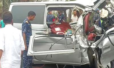 বাগেরহাটে বাসের সঙ্গে মাইক্রোবাসের সংঘর্ষে বর–কনেসহ ১৩ জন নিহত