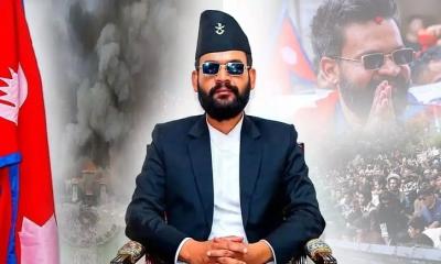 র‌্যাপার বালেনকে প্রধানমন্ত্রী হিসেবে চায় নেপালের জেন-জি