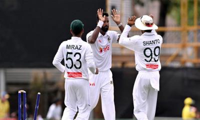 অস্ট্রেলিয়াকে ১৯৮ রানে গুটিয়ে দিল বাংলাদেশ