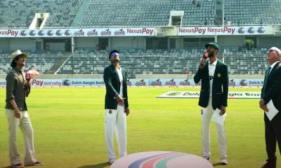  টস হেরে ব্যাটিংয়ে বাংলাদেশ