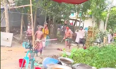 ভাঙ্গায় বিয়েবাড়িতে মাংস কম দেওয়া নিয়ে সংঘর্ষ