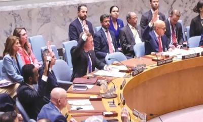 হরমুজ প্রণালি খোলার প্রস্তাবে নিরাপত্তা পরিষদে রাশিয়া ও চীনের ভেটো