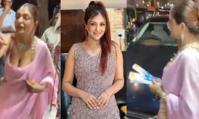 মুম্বাইয়ের ফুটপাতে বলিউড অভিনেত্রীর কাণ্ড