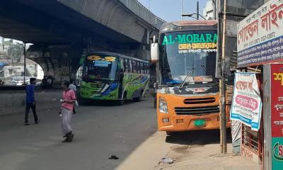 সায়েদাবাদ থেকে অল্প অল্প করে ছাড়ছে দূরপাল্লার বাস, ভোগান্তিতে যাত্রীরা