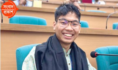 পদত্যাগের সিদ্ধান্ত থেকে সরে এলেন ডাকসুর সর্বমিত্র চাকমা