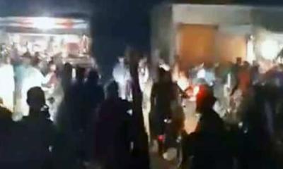 ছাত্রলীগ-আ.লীগের নেতা গ্রেফতার, মুক্তির দাবিতে থানার সামনে মিছিল