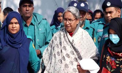 স্বামীকে শেষ বিদায় জানাতে ১২ ঘণ্টার জন্য কারামুক্ত দীপু মনি