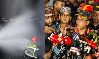 শাহজালালে আগুন: ঘটনাস্থলে রহস্যজনক বস্তু