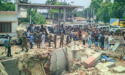 রংপুরে গ্যাস স্টেশনে ভয়াবহ বিস্ফোরণ, একজনের মৃত্যু