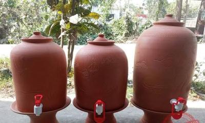 বিদ্যুৎ ছাড়া ঠান্ডা ও বিশুদ্ধ পানি