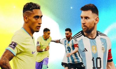 বিশ্বকাপের আগে আর্জেন্টিনা ও ব্রাজিলের  যত খেলা