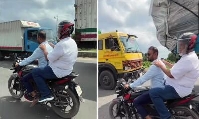 যানজটের কবলে পড়ে গাড়ি থেকে নেমে যেভাবে গন্তব্যে গেলেন সড়ক উপদেষ্টা