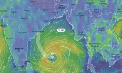 ৫ দিন ধরে বৃষ্টির আভাস, ঘূর্ণিঝড় আঘাত হানতে পারে রাতের মধ্যে