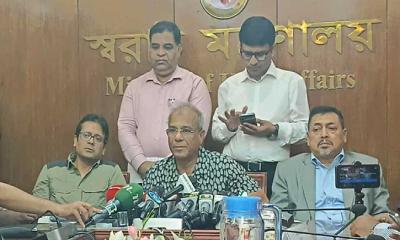 নেতাকর্মীদের অবৈধ সুবিধা দিলে পুলিশের বিরুদ্ধে ব্যবস্থা: স্বরাষ্ট্র উপদেষ্টা