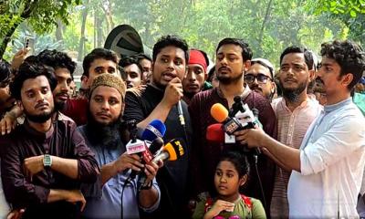 আওয়ামী লীগ নিষিদ্ধের দাবিতে যমুনার সামনে বাদ জুমা জনসমুদ্র হবে : হাসনাত