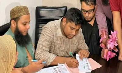 মনোনয়ন ফরম কিনলেন হাসনাত আব্দুল্লাহ