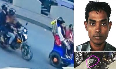 গ্রেপ্তার মোটরসাইকেল মালিকের বাড়ি কোথায়, বাবার নাম কী, সব জানা গেল