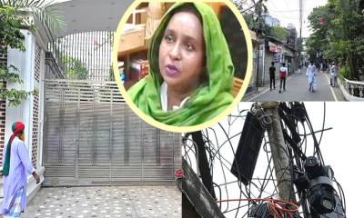 আইভীর মুক্তির পর বাড়ির সামনে বাড়তি নিরাপত্তা